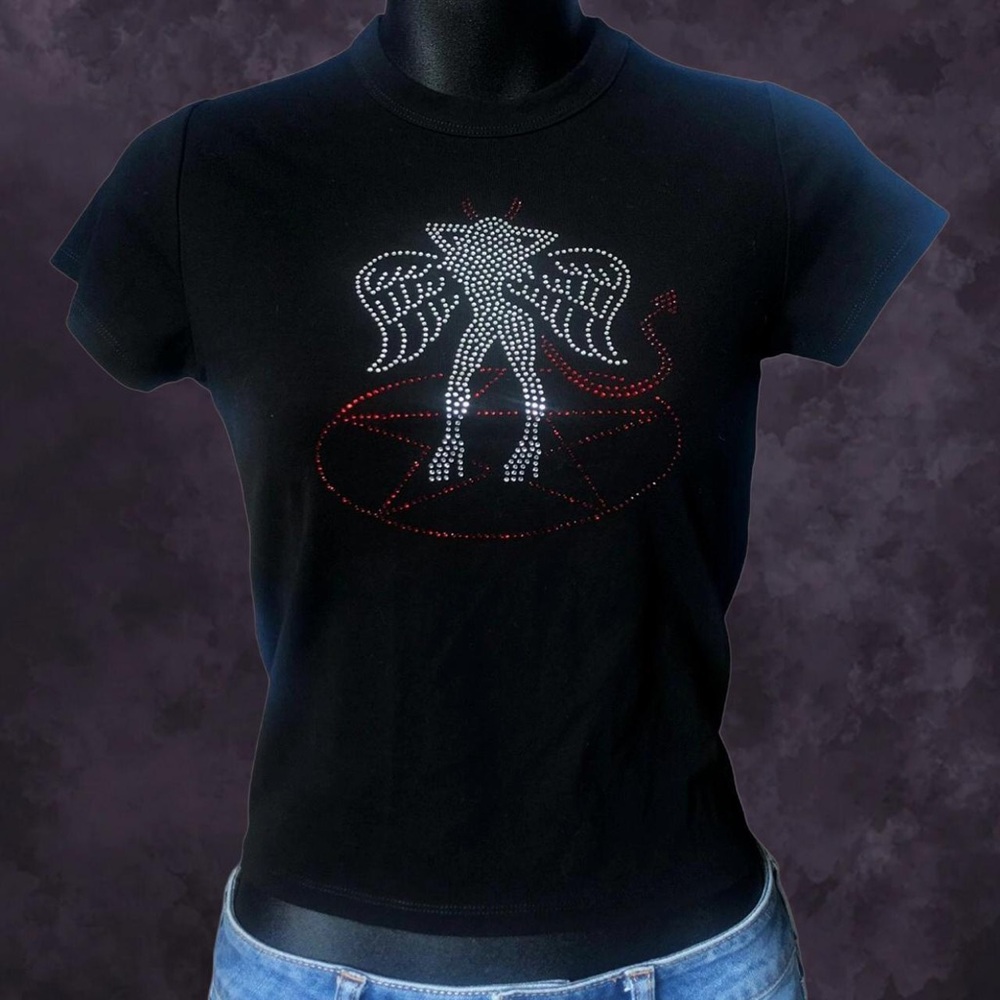 Dolls Kill Pentagram Babe Tee